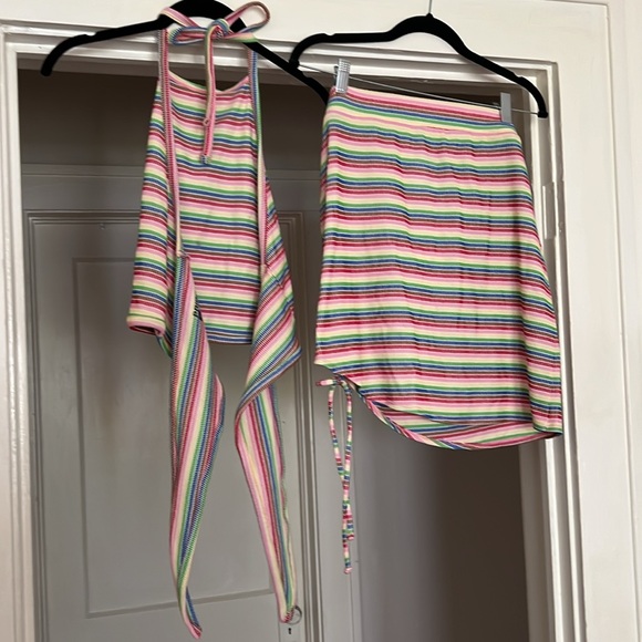 Target Pride Multi color halter and skirt set - Picture 5 of 5